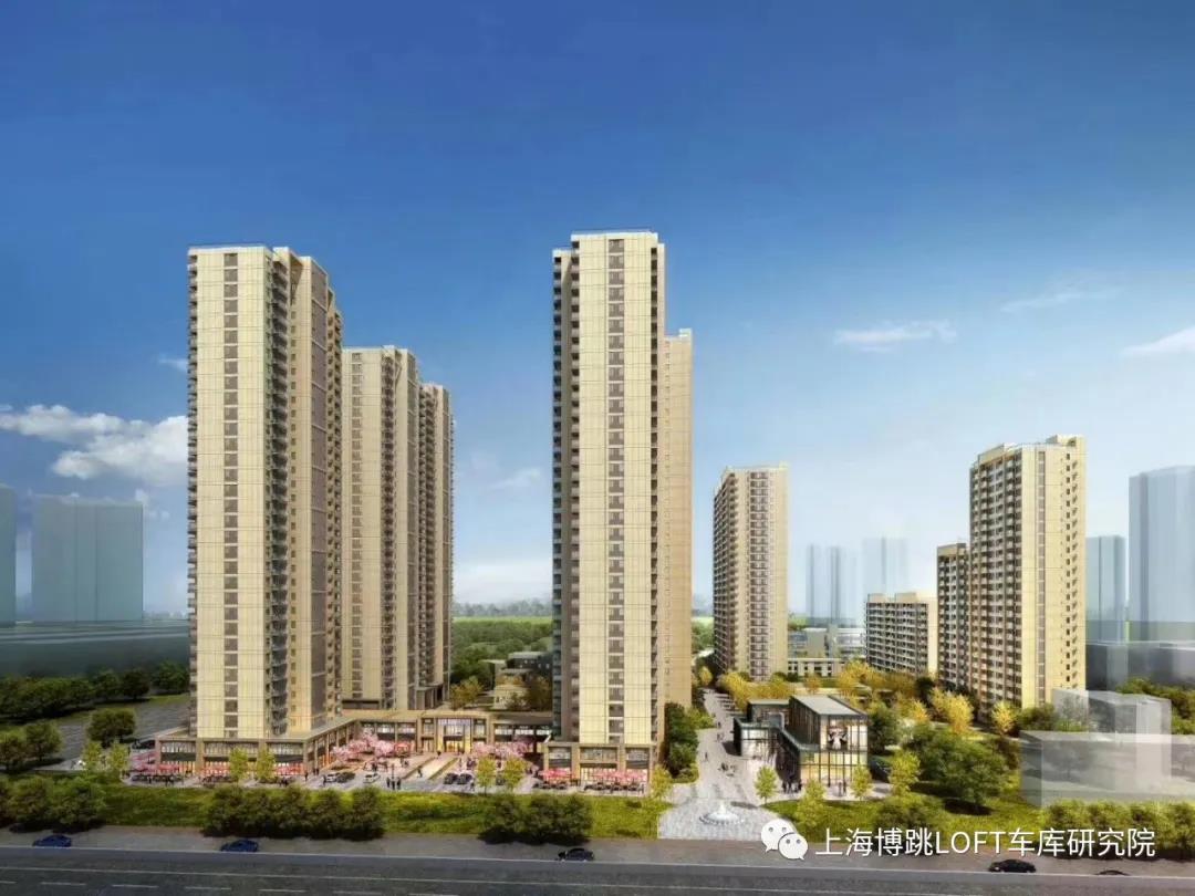 临沂采用了LOFT车库武汉当代集团春风十里项目现已结构封顶！
